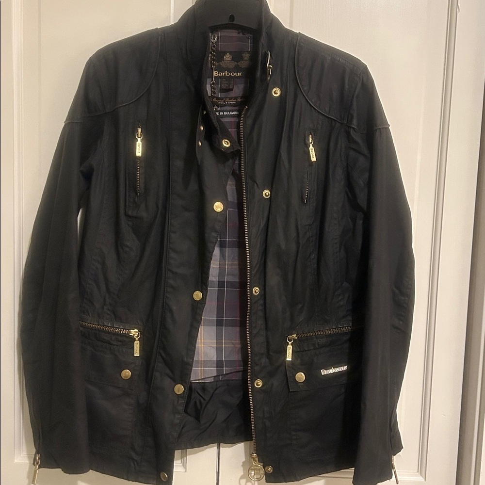 Barbour Black Utility Jacket for Women - Picture 5 of 9